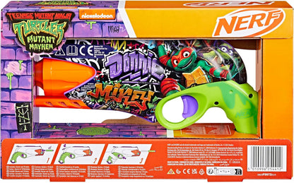 Nerf Teenage Mutant Ninja Turtles Blaster, 10 Nerf Elite Darts