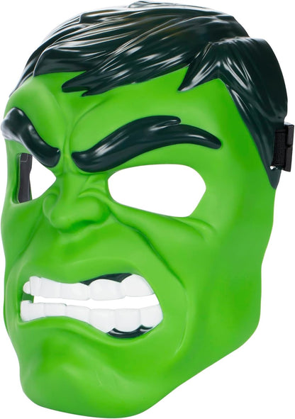 Marvel Avengers Hero Mask Multipack, 2-Pack Includes Iron Man and Hulk Roleplay Masks For Kids Ages 5+, Adjustable Costume Accessories For Dress-Up And Pretend Play, Perfect Halloween Costumes