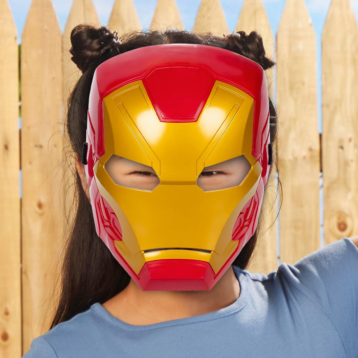 Marvel Avengers Hero Mask Multipack, 2-Pack Includes Iron Man and Hulk Roleplay Masks For Kids Ages 5+, Adjustable Costume Accessories For Dress-Up And Pretend Play, Perfect Halloween Costumes