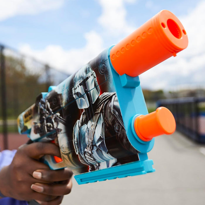 Nerf Star Wars The Mandalorian Dart Blaster, Includes 12 Nerf Elite Darts, Internal Clip