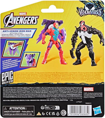 Marvel Avengers VenomVersus Epic World of Action Anti-Venom Iron Man Figure
