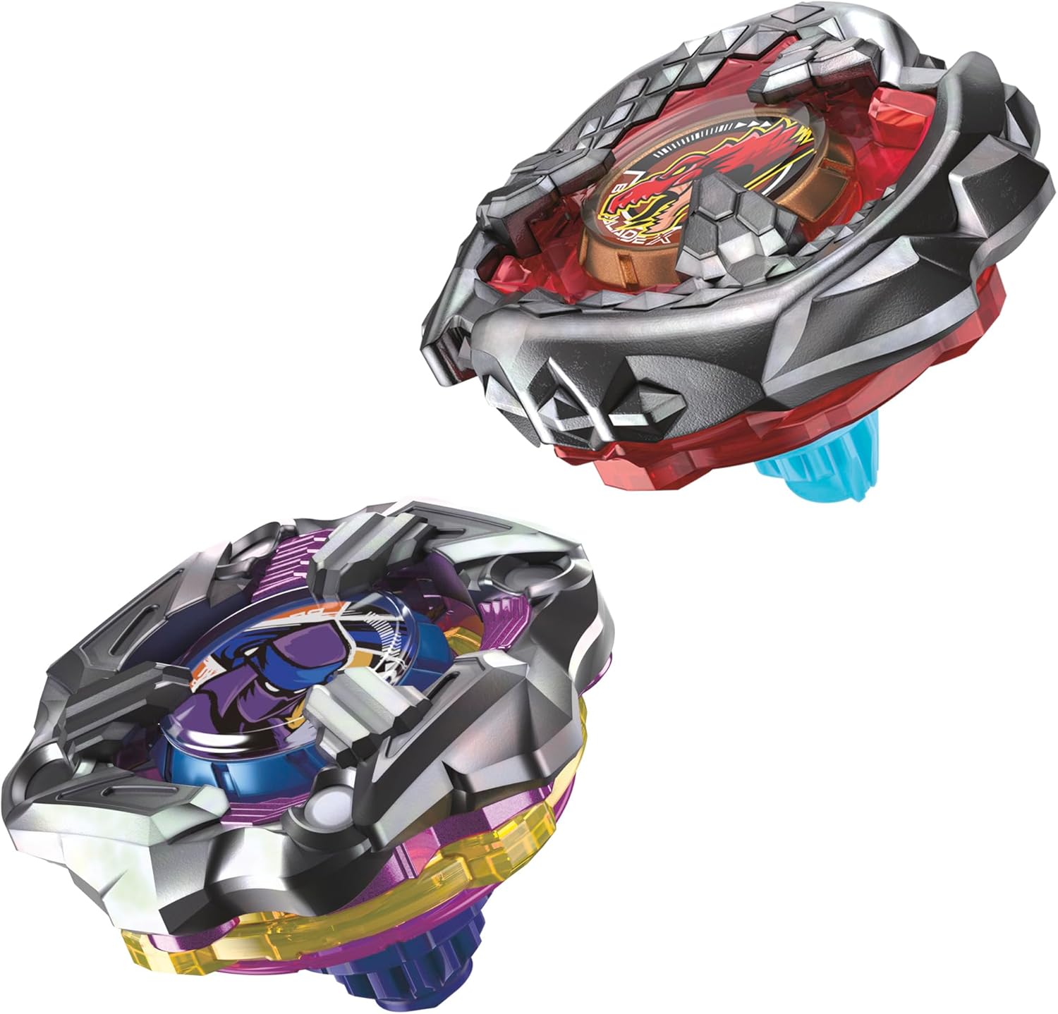 Beyblade X Beat Tyranno 4-70Q & Knife Shinobi 4-80HN Dual Pack Set
