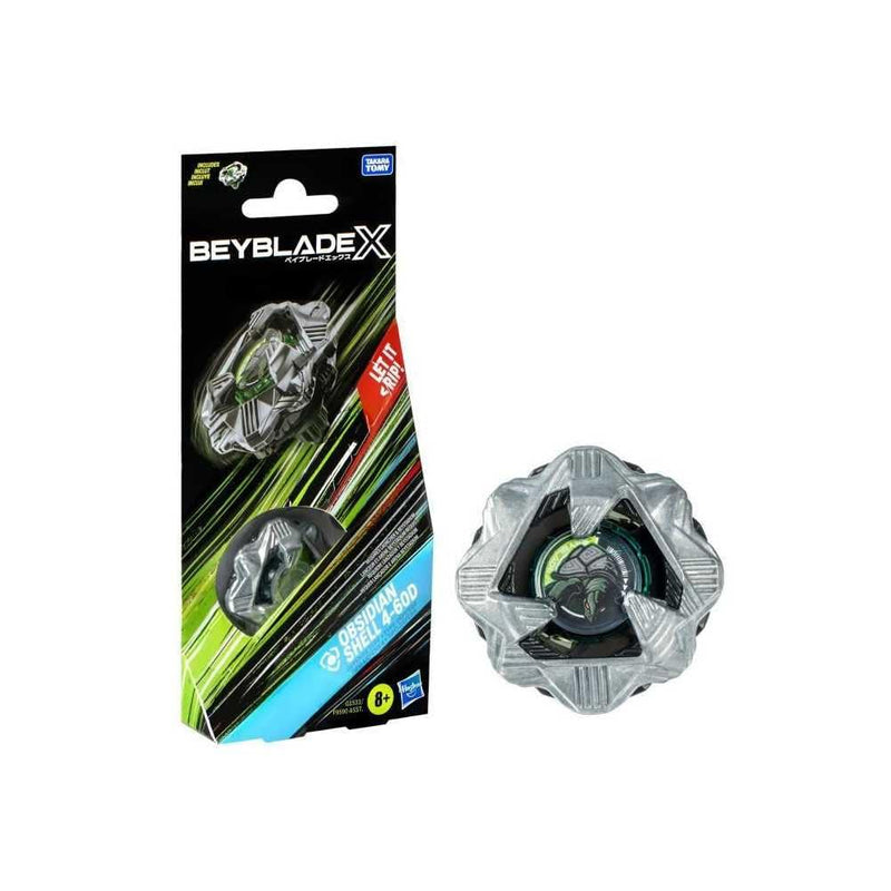 Beyblade X Obsidian Shell 4-60D Booster Pack Set