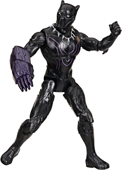 Marvel Avengers VenomVersus Epic World of Action Anti-Venom Black Panther 4-Inch Action Figure, Symbiote-Inspired Marvel Toy, Clip-On Battle Gear, Collectible Superhero Figure for Kids Boys & Girls 4+