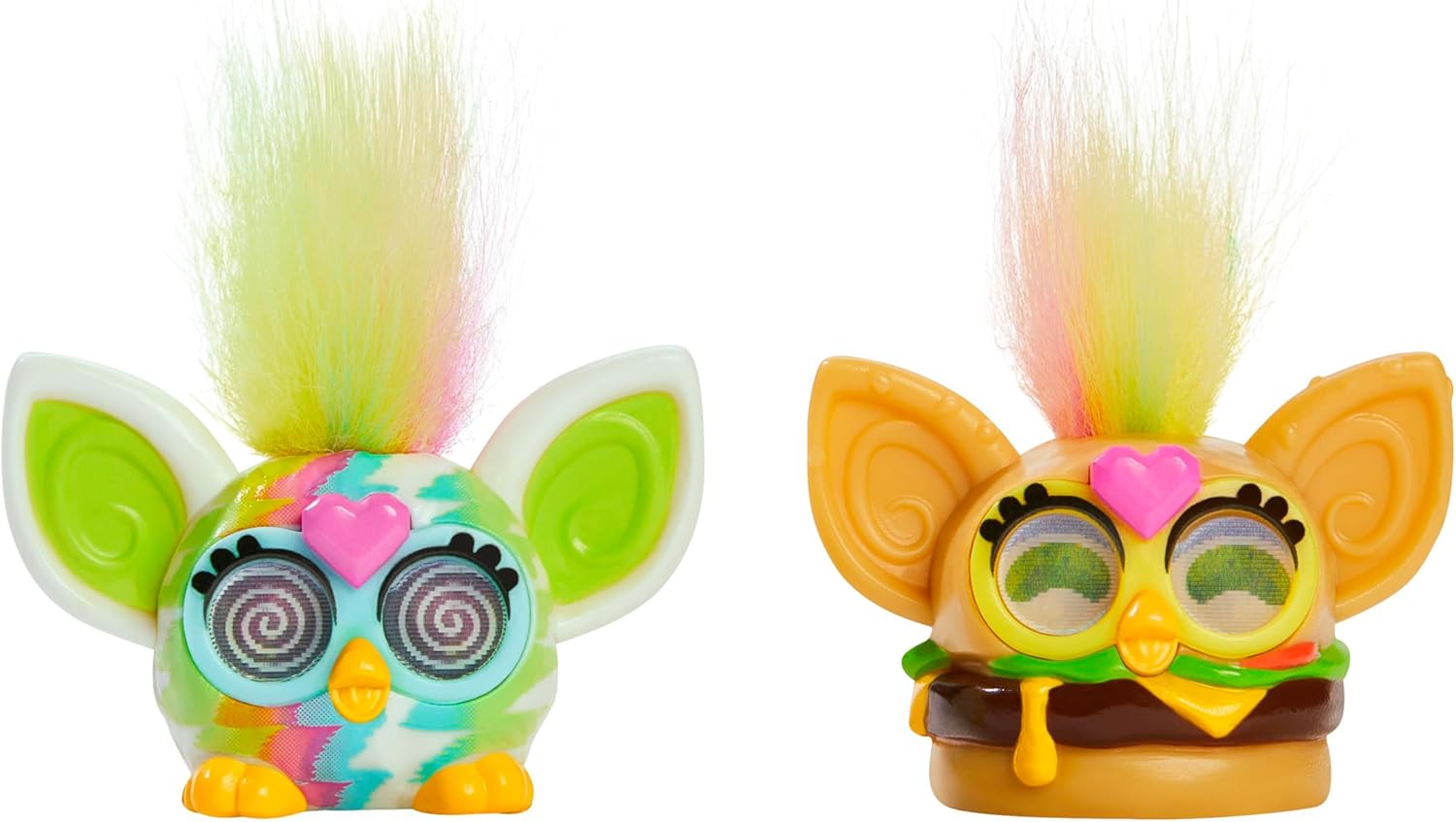 Furby Minis-duopack, krijg 2 van de 24 kleine verrassingsfiguurtjes, verzamelobjecten van 2,5 cm, serie 1, vanaf 5 jaar
