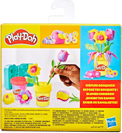 Play-Doh Tulips & Daffodils Flower Toy, Kids Arts & Crafts Kit, Gifts for Girls & Boys Aged 3+