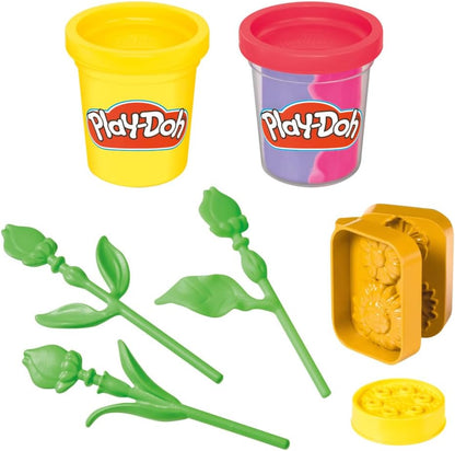 Play-Doh Sunflowers & Daisies Flower Toy, Children's Arts & Crafts Kit, Presents for Girls & Boys Aged 3+