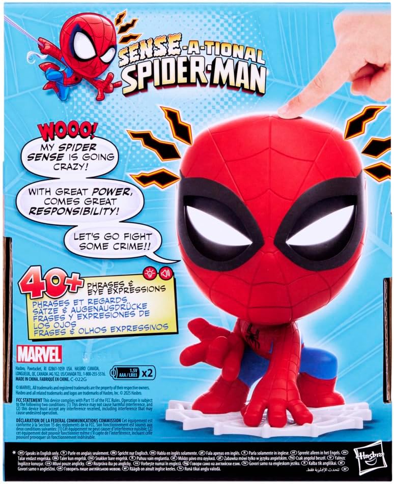 Marvel Sense-A-Tional Spider-Man Electronic Action Figure
