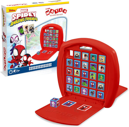 Top Trumps Spidey and Friends Match - Children's Games from 4 Years - Game for 2 Players - Games for Children - Logic Game - Strategy Games - Board Game