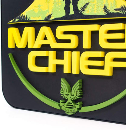 Numskull Official Halo - Master Chief Desk/Wall Mounted 3D Lamp