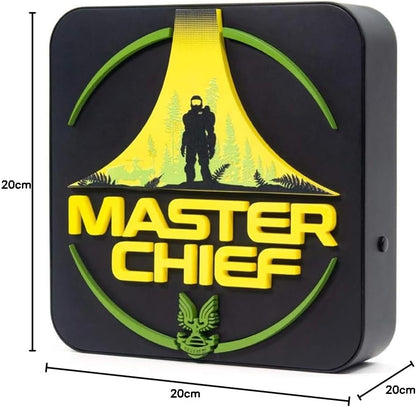 Numskull Official Halo - Master Chief Desk/Wall Mounted 3D Lamp
