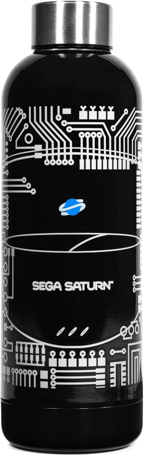 Numskull Sega: Saturn Water Bottle (500Ml) (Ns2896)