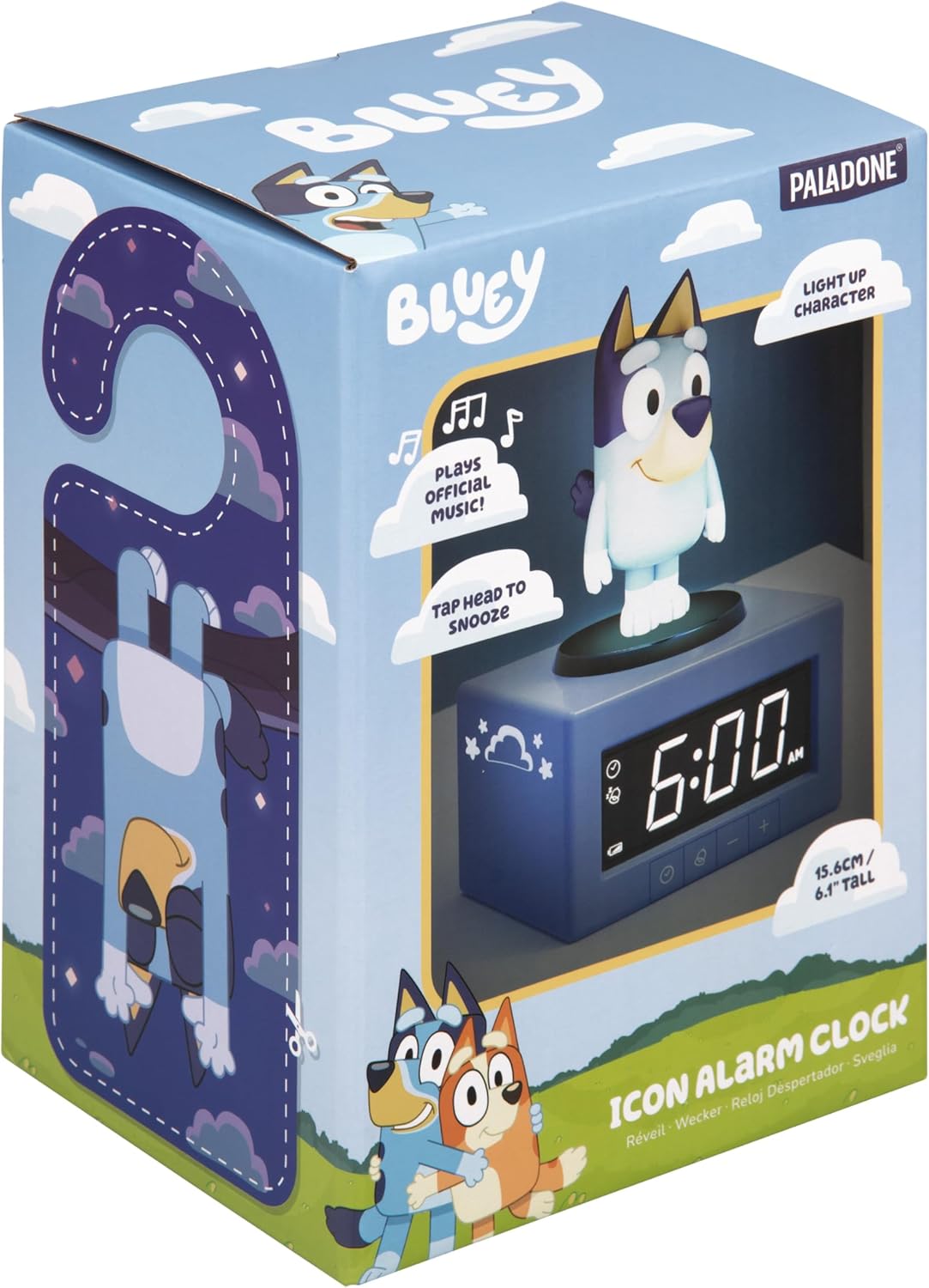 Paladone Icons: Bluey - Alarm Clock (Pp14331Blu)
