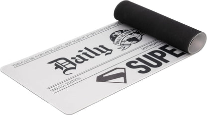 Superman Daily Planet Desk Mat - Officially Licensed DC, Non-Slip Rubber Mouse Pad, Comic Book Design, Perfect for Gaming, Working or Browsing, Home Office Accessory| Paladone