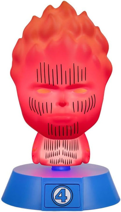Paladone Human Torch Icon Light, 13 cm Size, Red