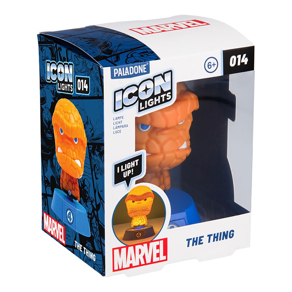 Paladone Icons: Marvel Fantastic 4 - The Thing Light (Pp14791Mu)