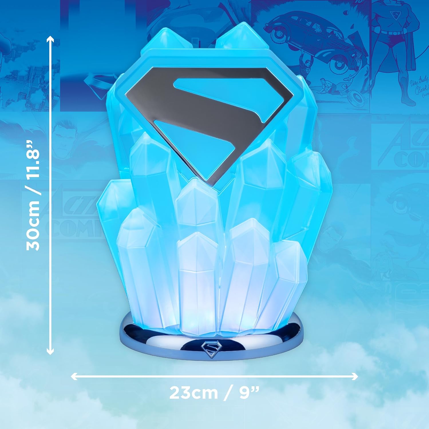 Paladone: Dc Superman - Fortress Of Solitude Light (Pp14840Smt)