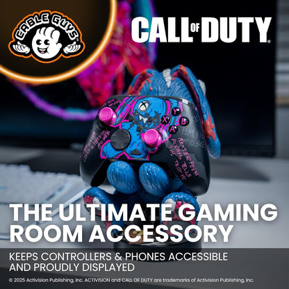 Cableguys Call of Duty Mr Peeks Controller Halter & Handy Ständer - Gaming Zubehör für Schreibtisch-Setup, Ständer Kompatibel mit Xbox-, PlayStation- & den meisten Standard-Controllern