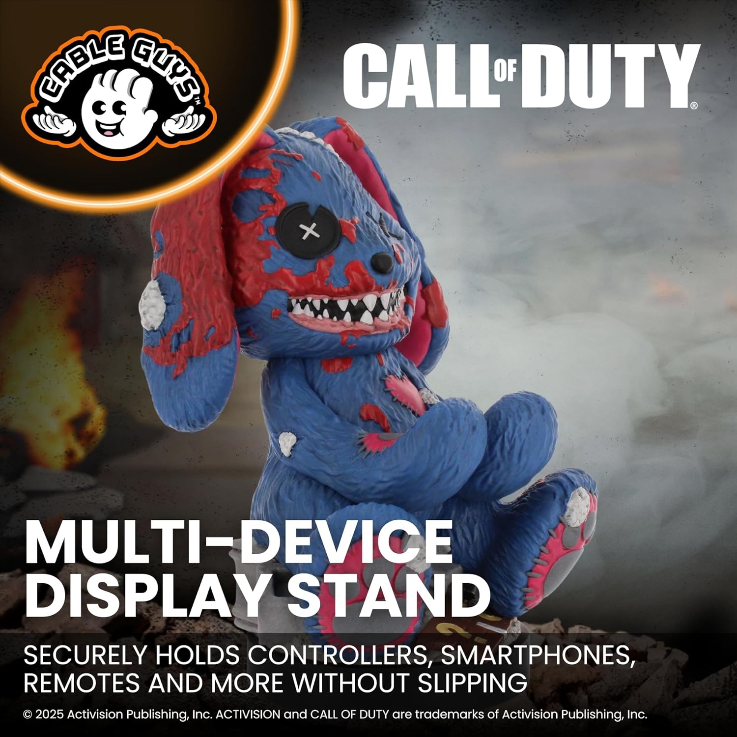 Cableguys Call of Duty Mr Peeks Controller Halter & Handy Ständer - Gaming Zubehör für Schreibtisch-Setup, Ständer Kompatibel mit Xbox-, PlayStation- & den meisten Standard-Controllern