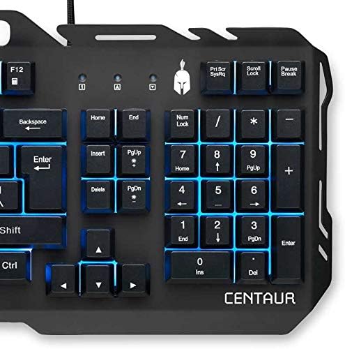 Spartan Gear Centaur Wired Gaming Keyboard PC DVD
