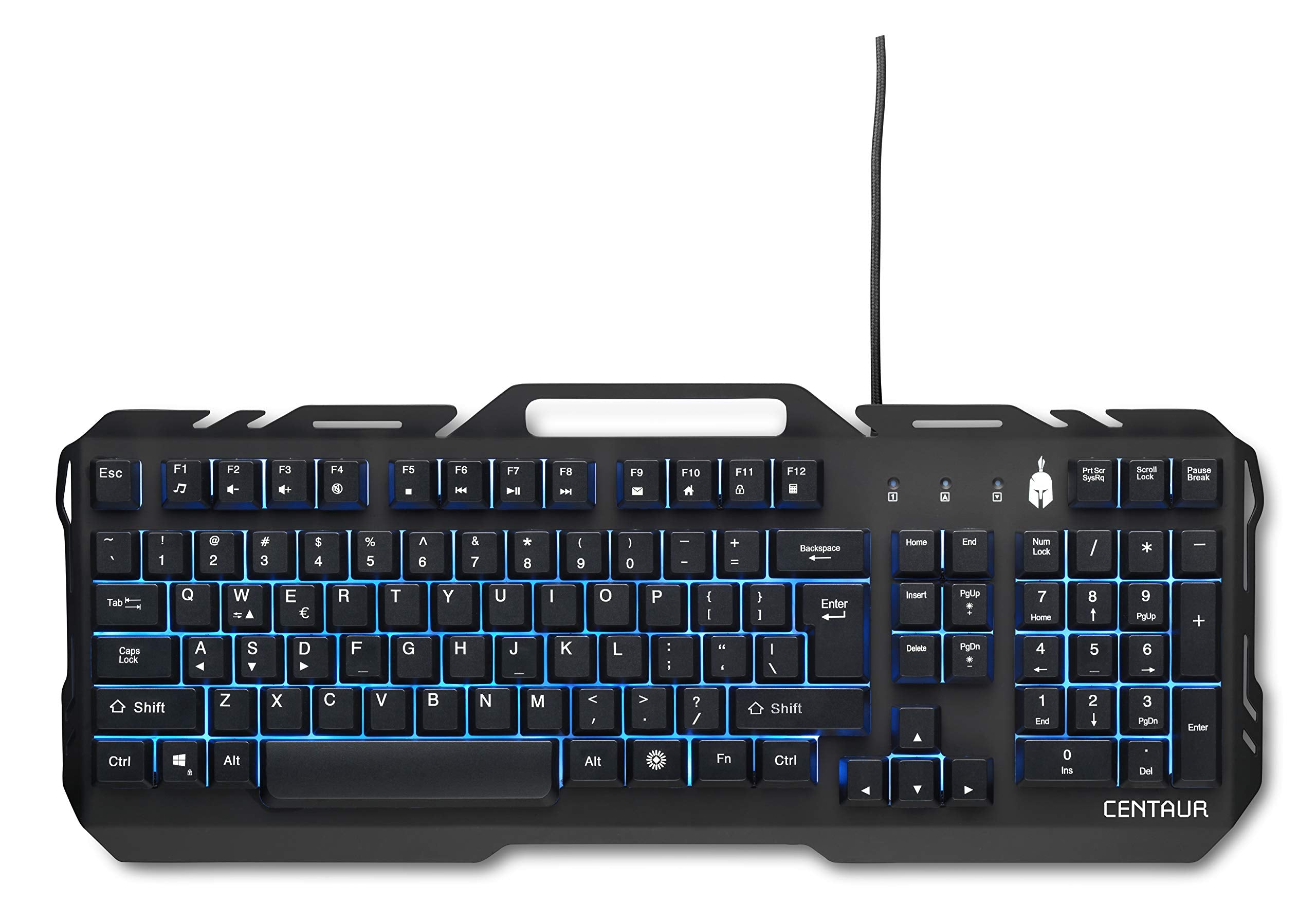 Spartan Gear Centaur Wired Gaming Keyboard PC DVD