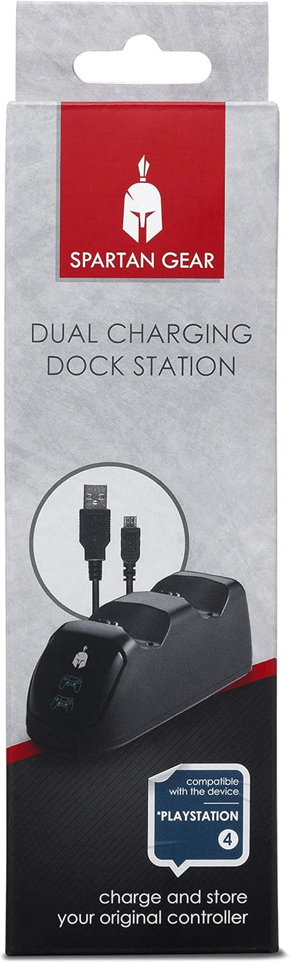 Spartan Gear - Dual Charging Dock Station (V2) (Compatible with PlayStation 4) (PS4