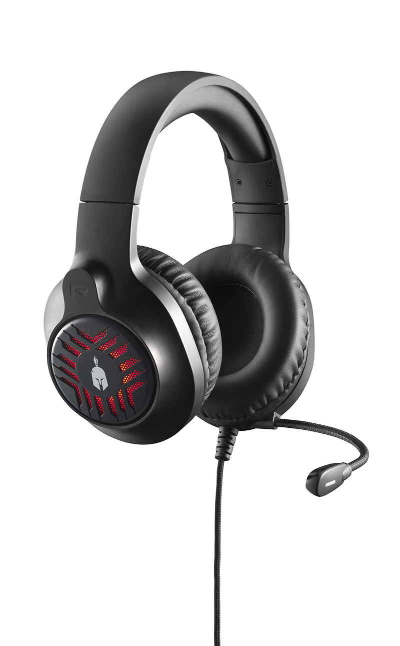 Spartan Gear - Medusa Wired Headset (Compatible With Pc, Playstation 4, Playstation 5, Xboxone, Xbox Series X/S, Switch)