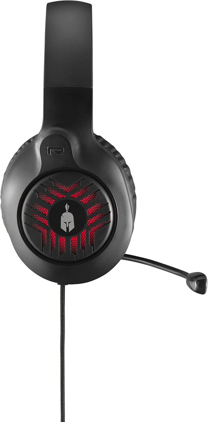 Spartan Gear - Medusa Wired Headset (Compatible With Pc, Playstation 4, Playstation 5, Xboxone, Xbox Series X/S, Switch)