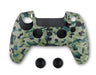 Spartan Gear - Controller Silicon Skin Cover and Thumb Grips (compatible with playstation 5) (colour: Green Camo