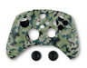 Spartan Gear - Controller Silicon Skin Cover and Thumb Grips (compatible with xbox series x/s) (colour: Green Camo