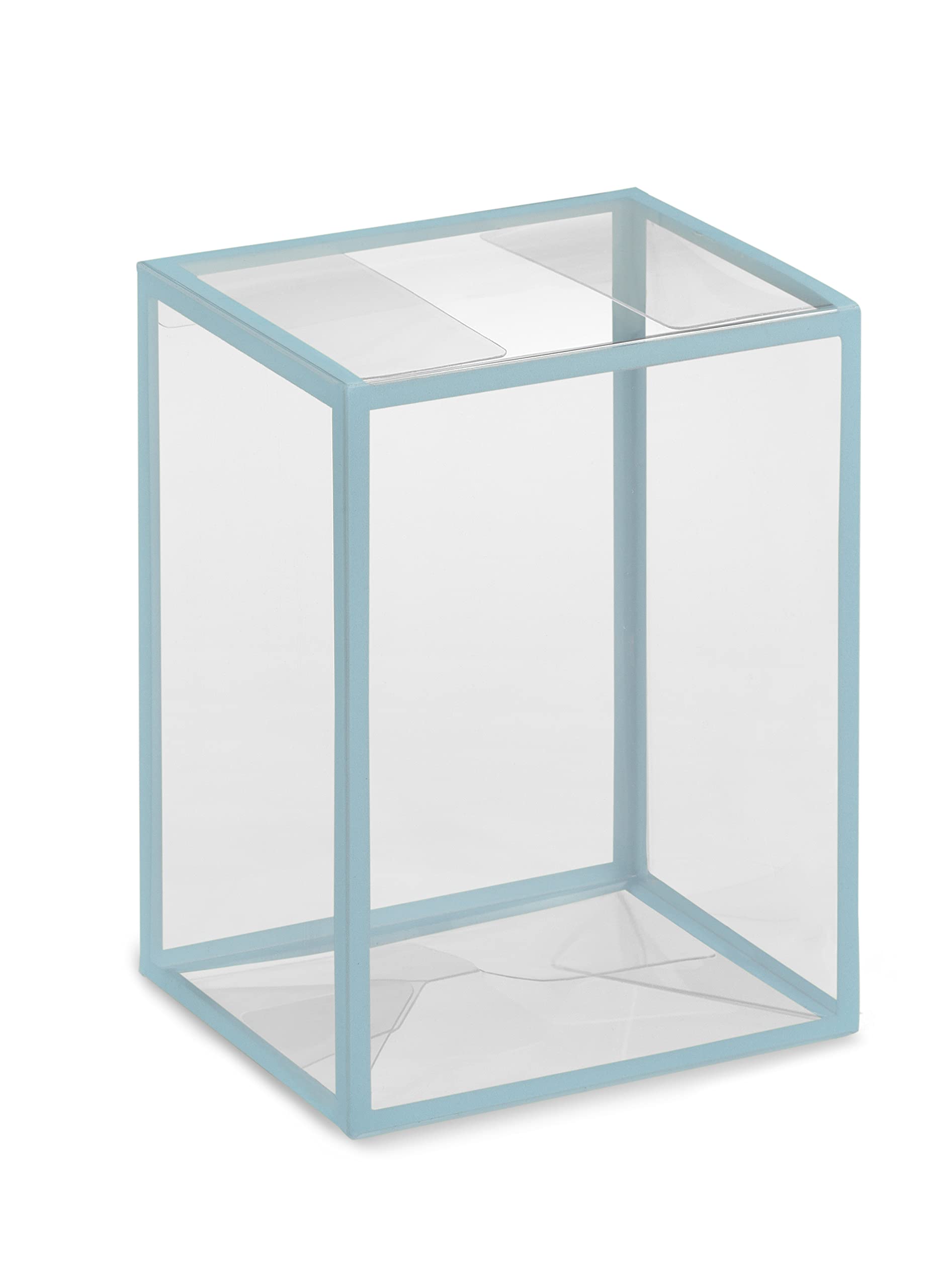 Enarxis 077639 Pack of 12 (Shrink Wrap) Protective Cases 0.5 mm Thickness for Funko POP Figures 4 inches, Glow in The Dark Blue