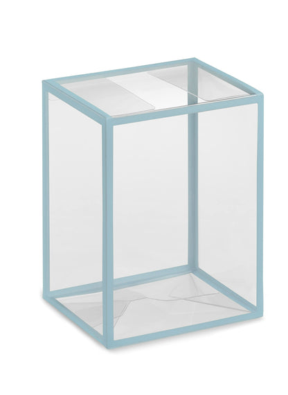 Enarxis 077639 Pack of 12 (Shrink Wrap) Protective Cases 0.5 mm Thickness for Funko POP Figures 4 inches, Glow in The Dark Blue