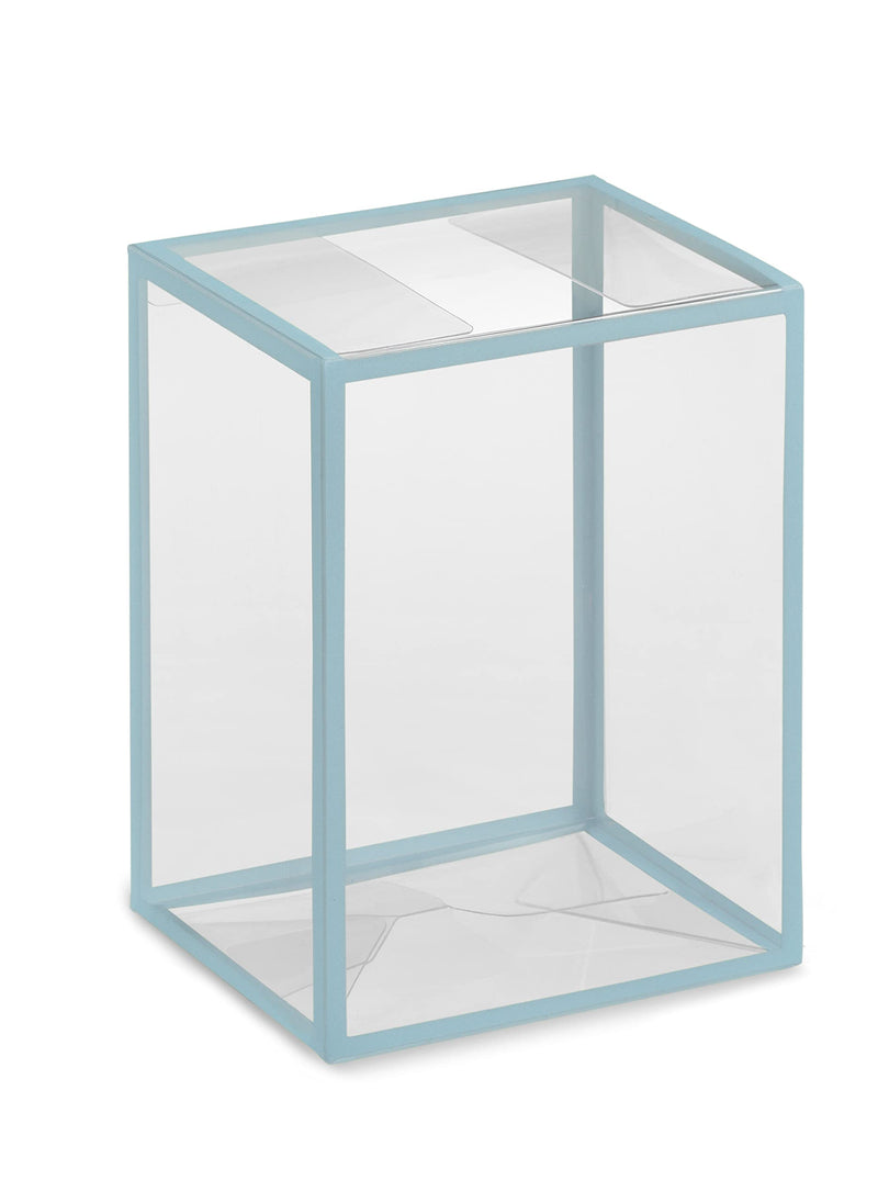 Enarxis 077639 Pack of 12 (Shrink Wrap) Protective Cases 0.5 mm Thickness for Funko POP Figures 4 inches, Glow in The Dark Blue