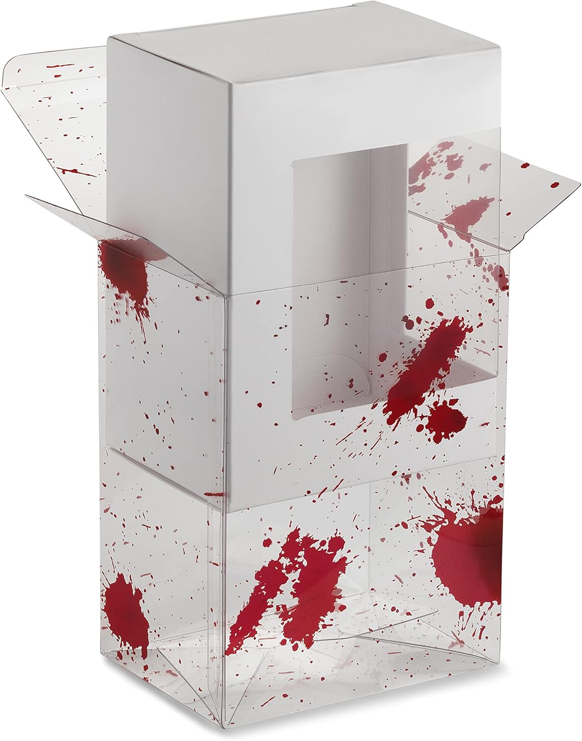 Enarxis 077640 77640 Protective Case 0.5 mm for Funko Pop Figures 4 Inches, Blood Splattered, 4”
