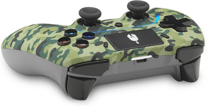 Spartan Gear - Aspis 4 Wired & Wireless Controller (Compatible With Pc [Wired] And Playstation 4 [Wireless]) (Colour: Gr