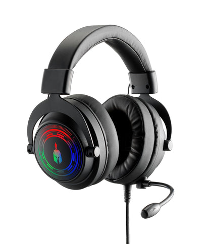Myrmidon 3 Wired Headset (Compatible with PC, PlayStation 4, PlayStation 5, xboxone, Xbox Series X/S, Switch) (Colour: Black