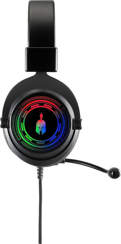 Myrmidon 3 Wired Headset (Compatible with PC, PlayStation 4, PlayStation 5, xboxone, Xbox Series X/S, Switch) (Colour: Black
