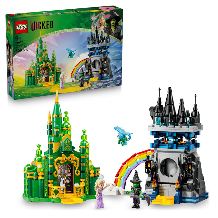 LEGO Wickid 75689 Emerald City and Chiamo Ko Castle Toy Birthday Present Blocks Girls Boys Children 9 Years Old 10 Years Old 11 Years Old Elementary School Pretend Play Doll
