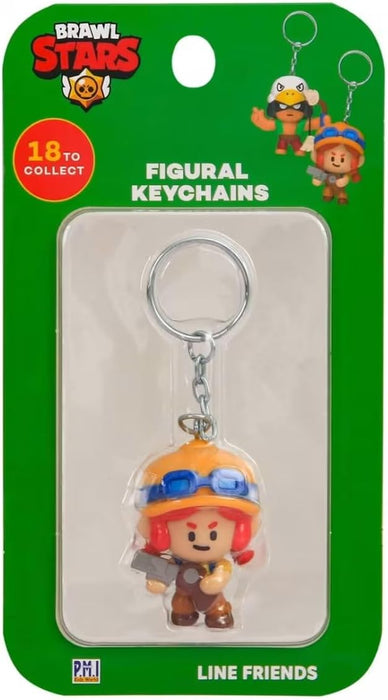 Brawl Stars P.M.I Figural Keychains - 1 Pack (S1) (Random) (BRW8010