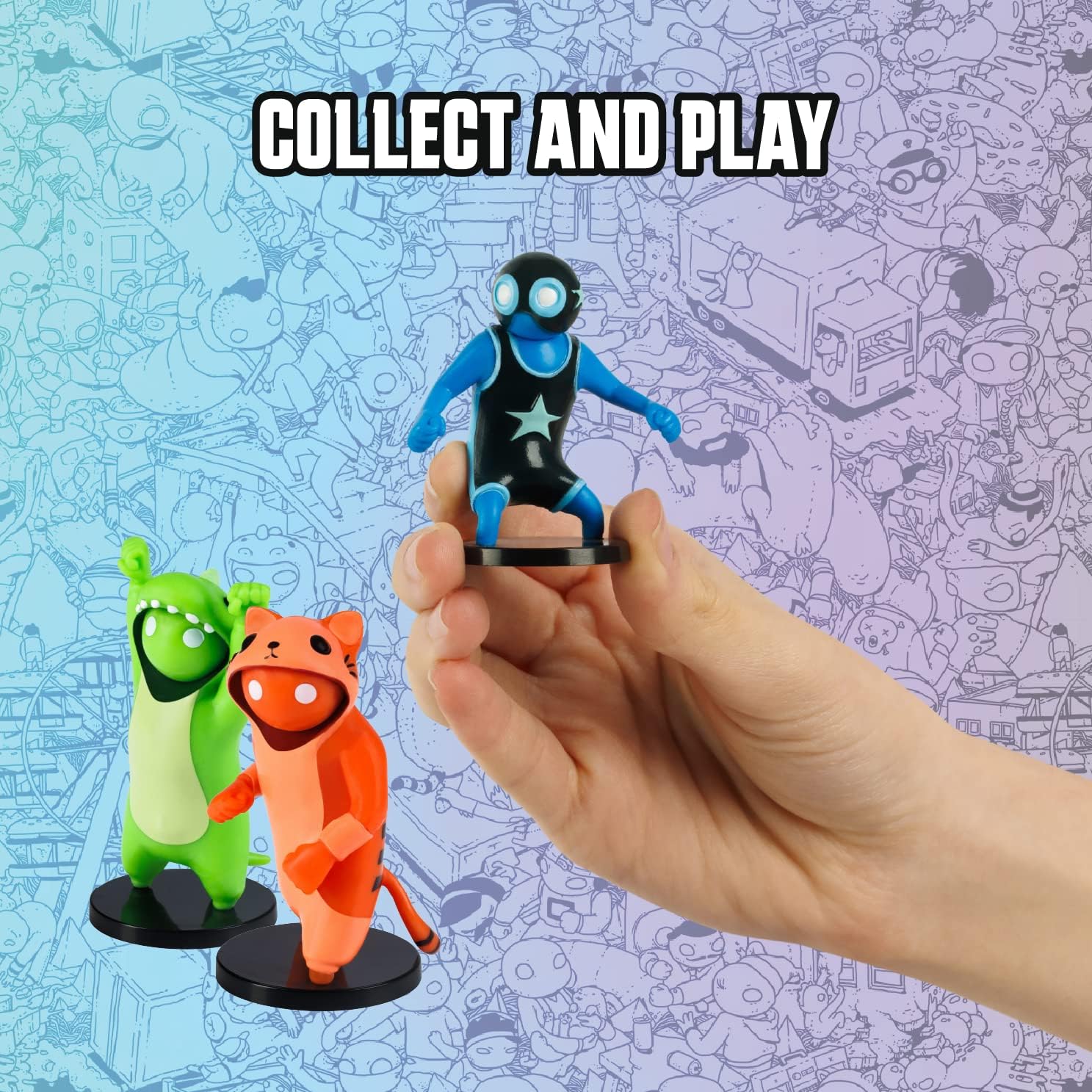 Toikido GB2040 Figures, 5 Pack Blister Pack