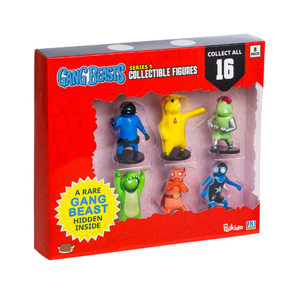 Toikido GB2070 Gang Beasts Collectible Figures-8 Pack Deluxe Box, Multi-Coloured