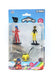 Miraculous Toppers 3 Pack - Ladybug Collectible Mini Figures, Randomly Selected, for Boys & Girls 3 Years Old and up, Figurines May Vary from Pack to Pack