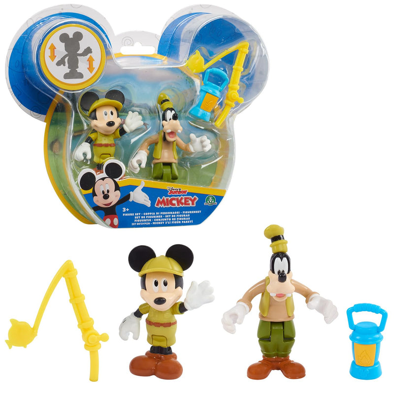 Mickey Mouse 2 Articulated Figurines 7.5 cm with Accessories, Various Designs Available, Toy for Children Aged 3 Years, MC04