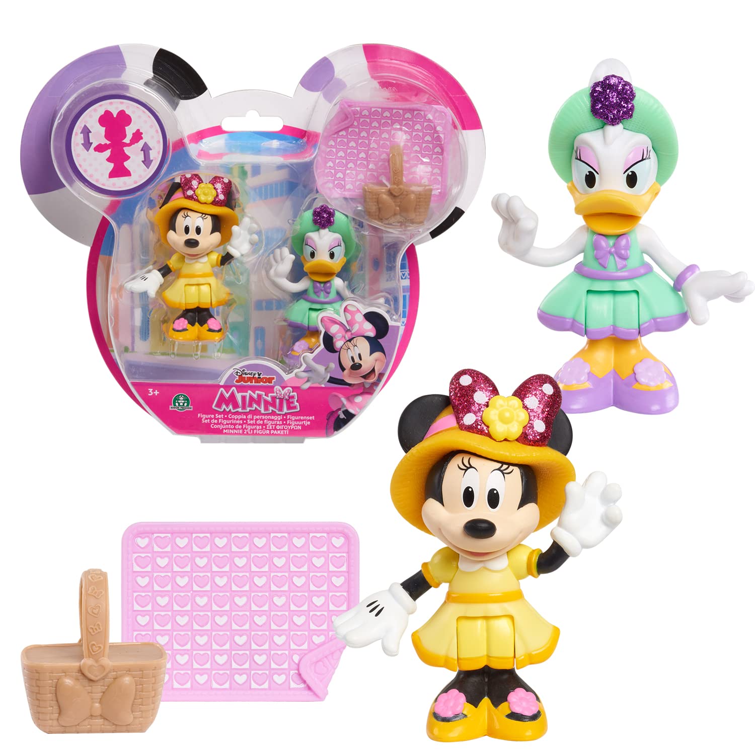 Giochi Preziosi Disney Minnie: 2 Pack Figure Set (7.5Cm) (Random) (Mcn17110)
