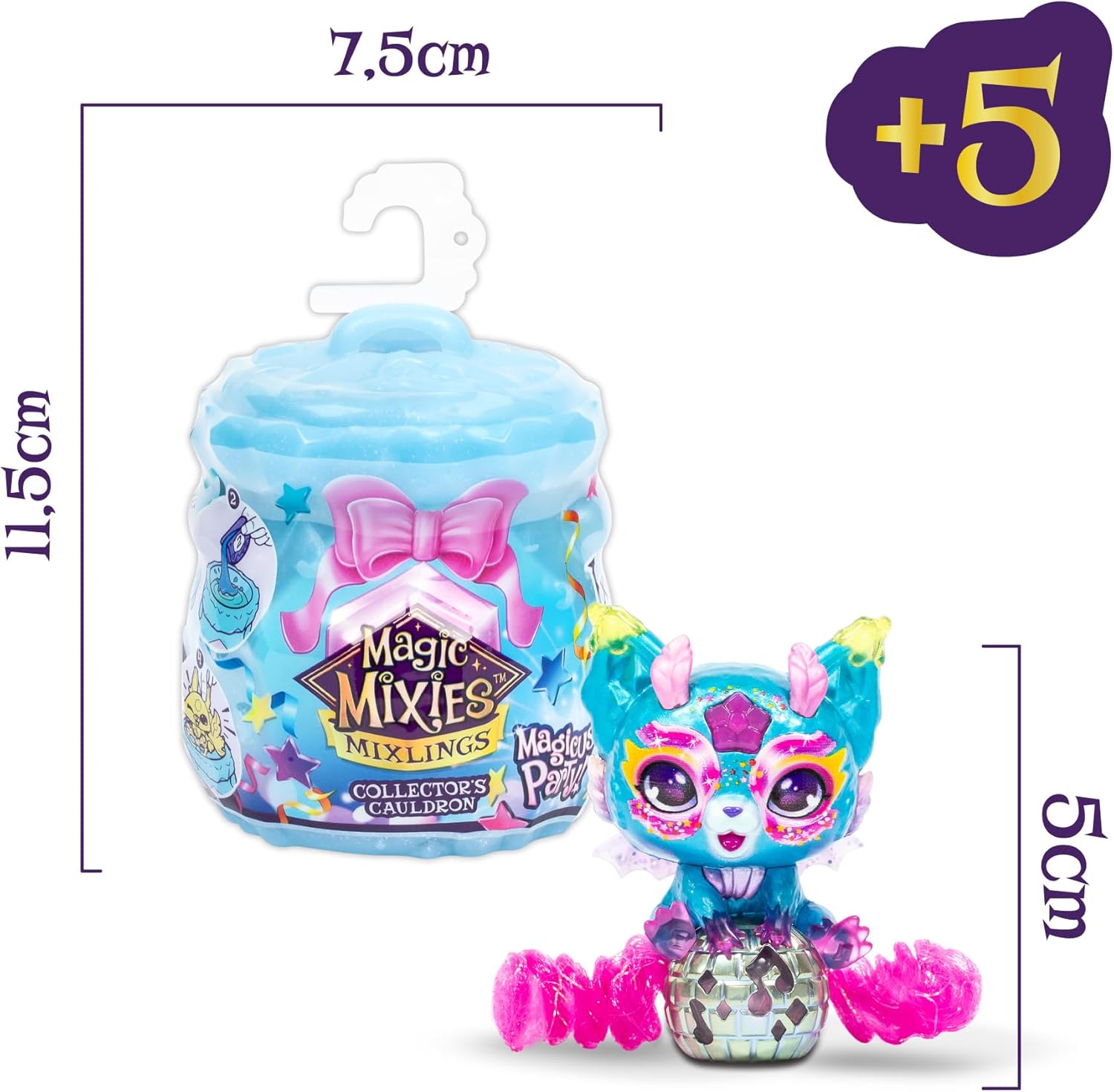 Giochi Preziosi Magic Mixies: Mixlings S4 - Collector`S Cauldron Figure (Mg014000)
