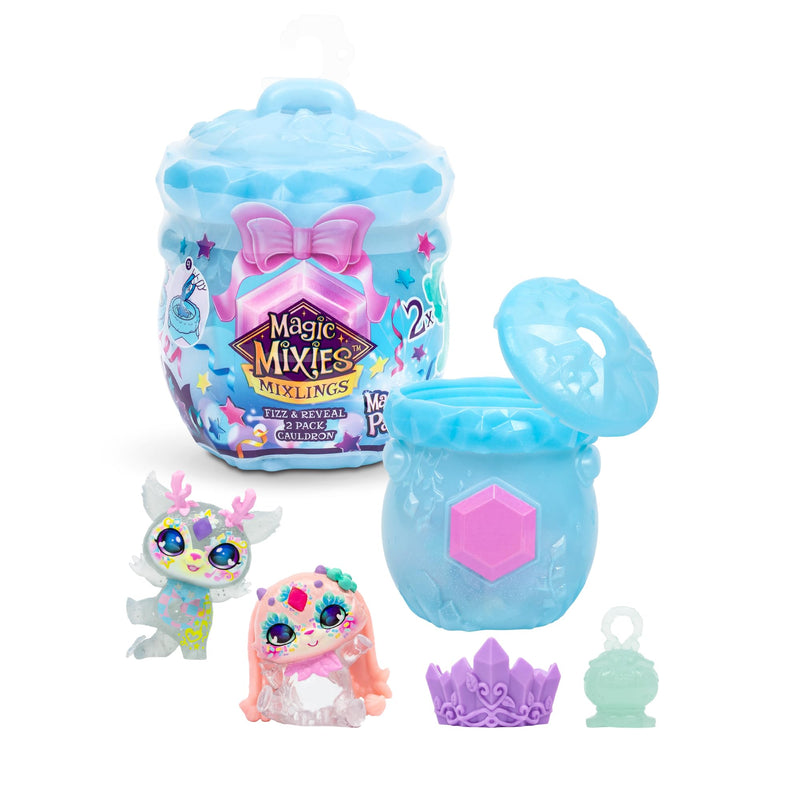 Giochi Preziosi Magic Mixies: Mixlings - Fizz & Reveal 2 Pack Cauldron (Mgx17000)