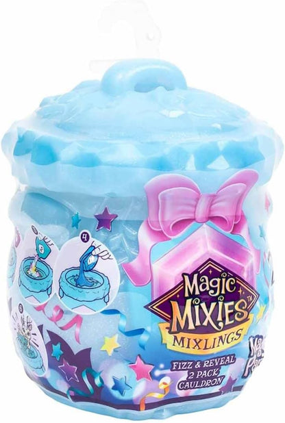 Giochi Preziosi Magic Mixies: Mixlings - Fizz & Reveal 2 Pack Cauldron (Mgx17000)