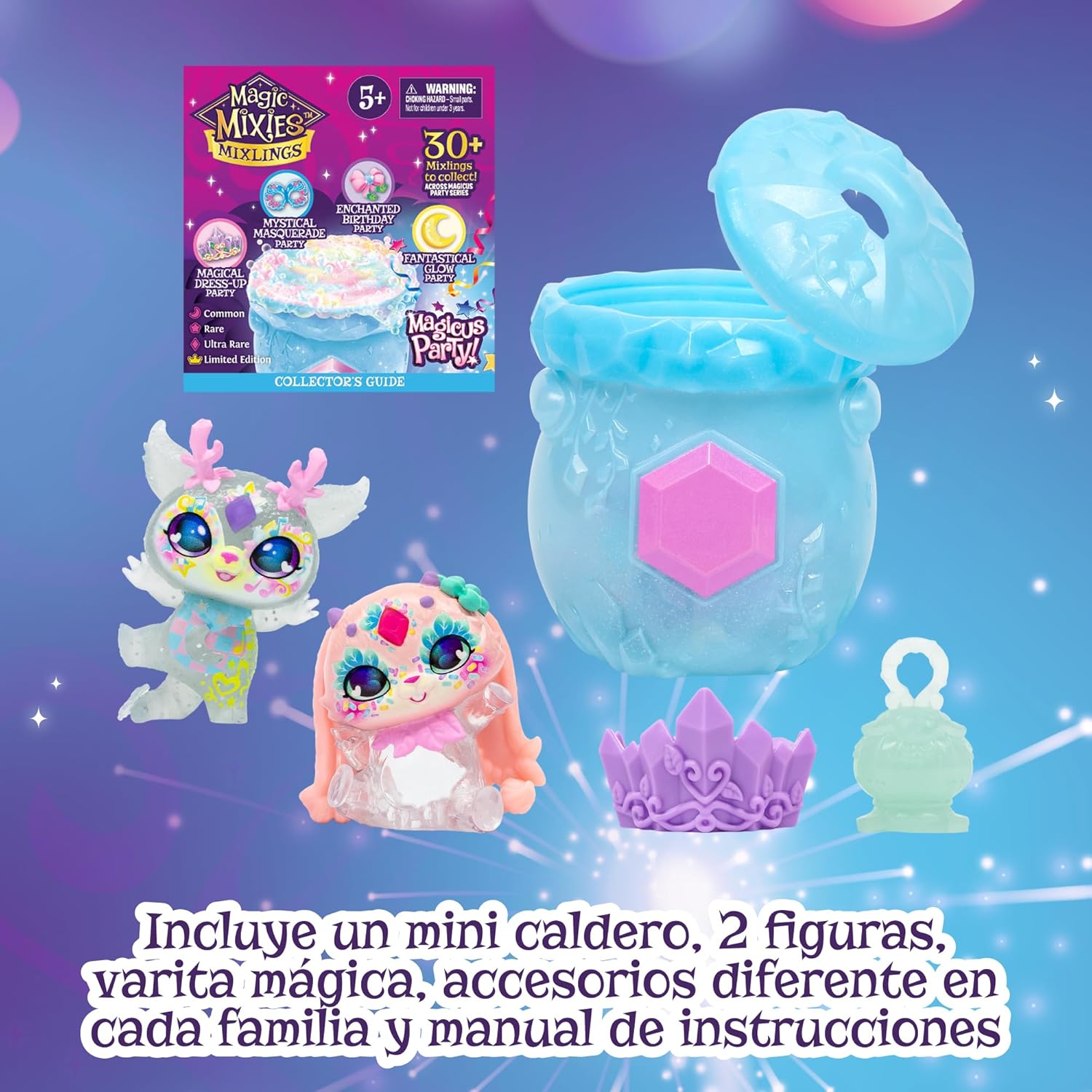 Giochi Preziosi Magic Mixies: Mixlings - Fizz & Reveal 2 Pack Cauldron (Mgx17000)