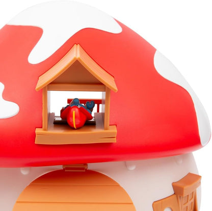 The Smurfs, Fire Station Playset with Mechanical and Electronic Functions, Includes Exclusive 2.25 Inch Smurf Figure and Accessories, As Seen on TV, Ages 3+