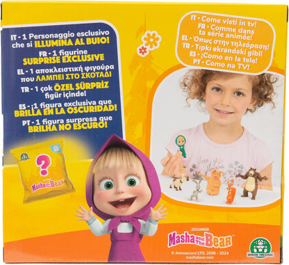 Giochi Preziosi Masha And The Bear: Collection Of Figures - 7 Figures Pack (Random) (Mha31000)